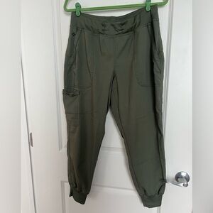 Med Couture Touch Jogger Scrub pant - olive green - size MP